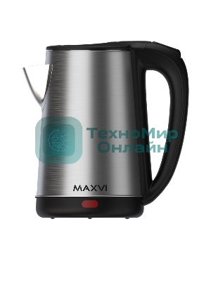 Чайник электрический Maxvi KE1822S silver-black
