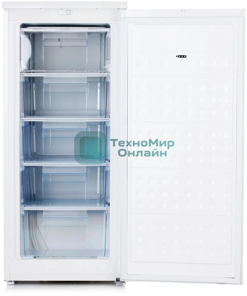 Морозильная камера Hansa FZ208.3, белый, 140л, 4 ящика