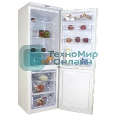 Холодильник DON R-290 BI белая искра двухкамерный 209/101л морозилка снизу