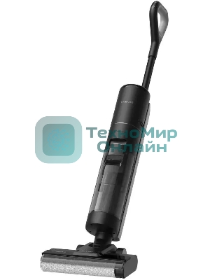 Пылесос вертикальный моющий Dreame Wet and Dry Vacuum H12S черный, питание от аккумулятора, 300 Вт, уборка влажная/сухая, пылесборник 0.7 л, работа от АКБ max 35 мин