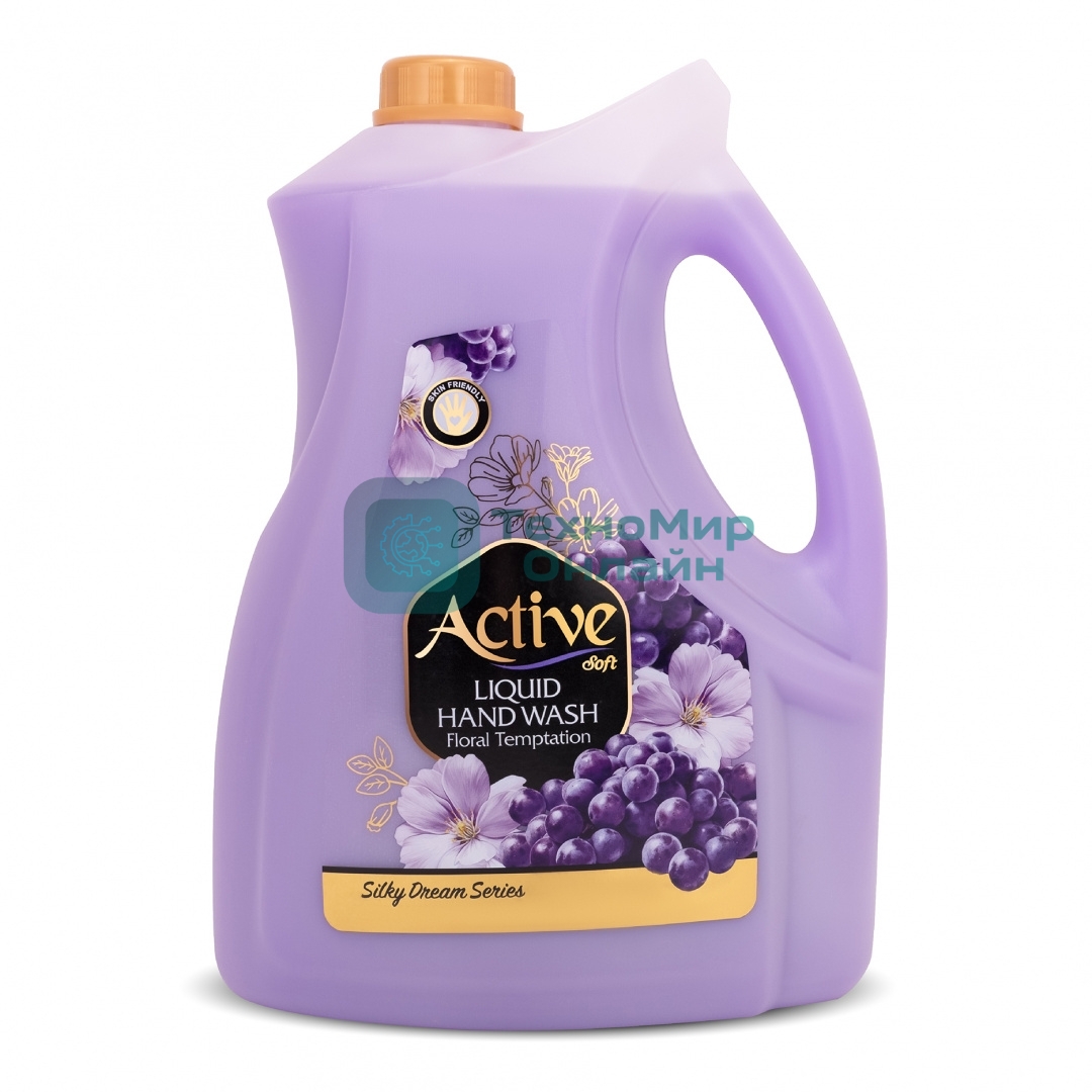 Жидкое мыло Active с соевым белком и витамином E 