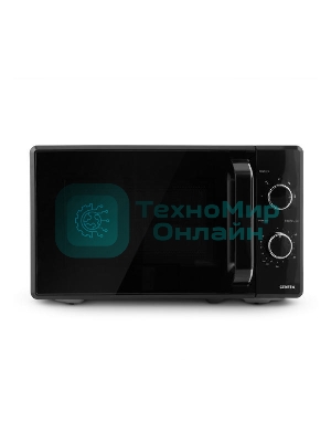 Микроволновая печь Centek CT-1550 черный, 20 л, 700 Вт, переключатели - поворотный механизм