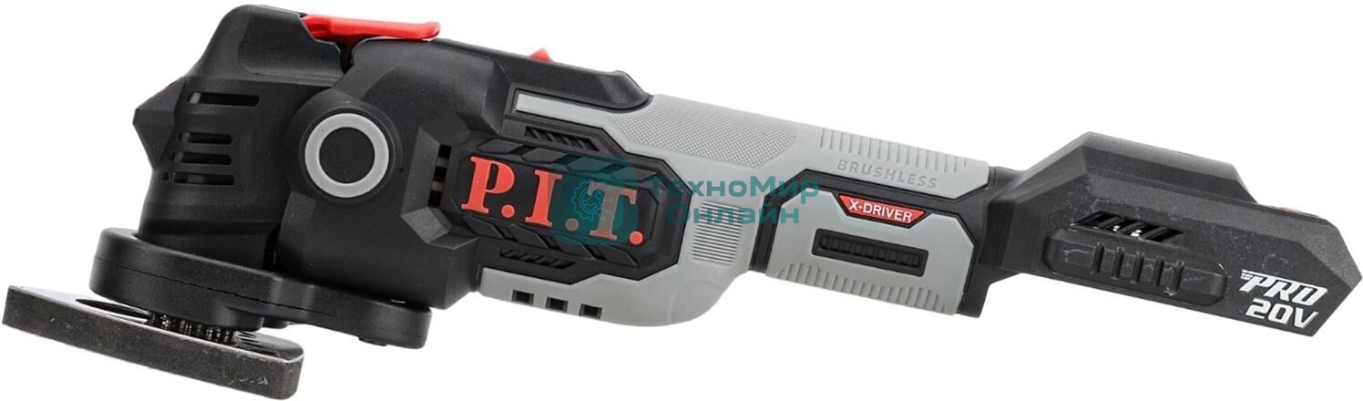 P.I.T. Реноватор (МФИ) аккум. бесщеточный PMT20H-035B SOLO (20В, 5000-19000кол/мин, угол 3,6°, LED)