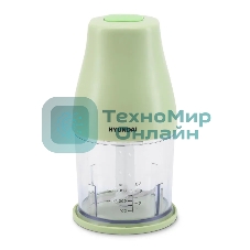 Измельчитель электрический Hyundai HYC-P3108 0.8л. 300Вт черный/зеленый