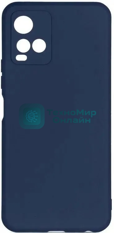 Чехол (клип-кейс) DF vCase-06, для Vivo Y21/Y33s, синий vcase-06 (blue)