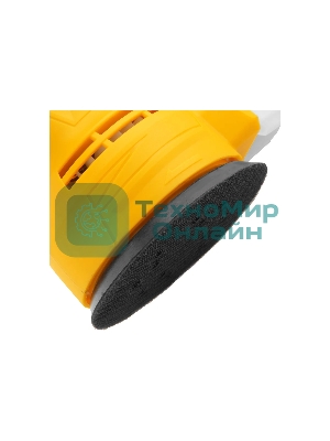 Эксцентриковая шлифовальная машина Denzel OS-125, 450 Вт, 6000-12000 об/мин