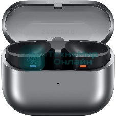 Наушники TWS Samsung Galaxy Buds 3 Pro серебристый, внутриканальные, Bluetooth, адаптивное шумоподавление, до 7 ч
