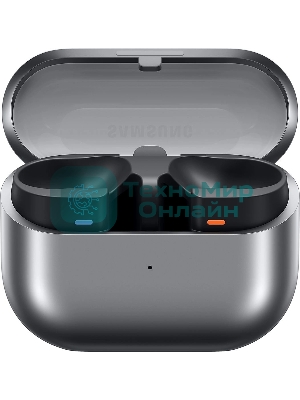 Наушники TWS Samsung Galaxy Buds 3 Pro серебристый, внутриканальные, Bluetooth, адаптивное шумоподавление, до 7 ч