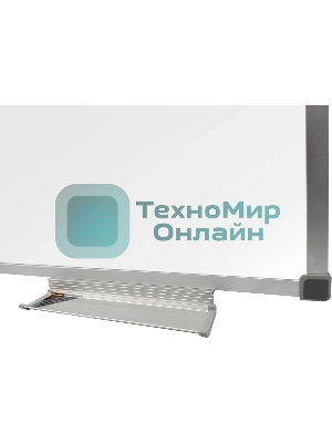 Доска магнитно-маркерная Silwerhof, лак, белый 60x90 см, алюминиевая рама