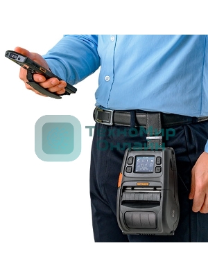 Принтер этикеток мобильный Bixolon XM7-30, 203 dpi, 127 мм/сек, USB, RS-232 (COM порт, Serial), Bluetooth, черный