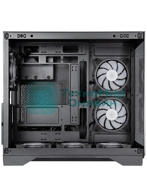 Компьютерный корпус Chieftec Visio черный без БП ATX 2x80мм 4x120мм 2x140мм 1xUSB 2.0 2xUSB 3.0 audio bott PSU