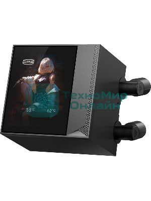 Система жидкостного охлаждения для процессора PCCooler DC360 Pro ARGB Display BK черный (DC360Pro-BKAWXY-GL)