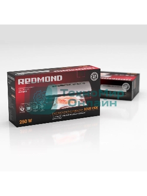 Вакуумный упаковщик Redmond RVS-M020 120Вт серебристый/черный
