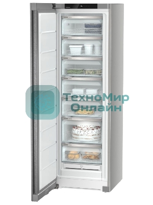 Морозильная камера Liebherr SFNsdd 5227-22 001 (часть Side-by-Side XRFsd 5220) серебристый, 271л, 7 ящиков