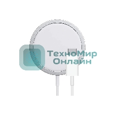 Беспроводное сетевое зарядное устройство Qumo Qi15w (Charger 0046) c поддержкой MagSafe для iPhone