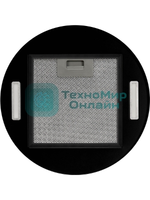 Вытяжка островная цилиндрическая Weissgauff Tubus 1406 Island черный, 35 см, 1200 куб. м/ч, 60 дБ