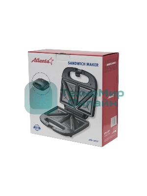 Сэндвичница Atlanta ATH-1057 черный