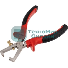 Плоскогубцы для зачистки проводов Rexant 12-4646 160 мм, никелированные, двухкомпонентные рукоятки