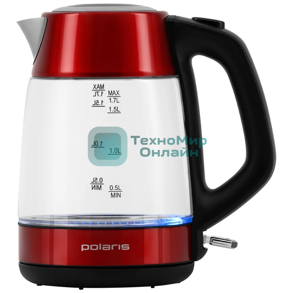 Чайник электрический Polaris PWK1760CGL Красный