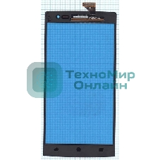 Сенсорное стекло (тачскрин) для OPPO Find 7/Find 7a, черное