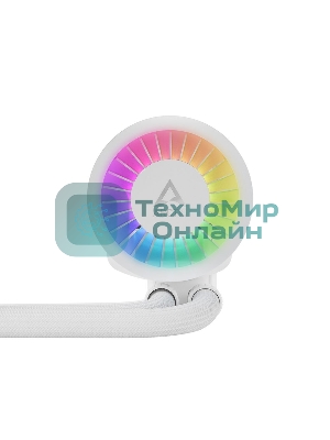 Жидкостная система охлаждения Arctic Liquid Freezer III 240 A-RGb белый, 120 мм, алюминий, 2800 об/мин, 25 дБ, 4 pin, 250 Вт