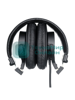 Проводные наушники Sony MDR-7506 черный, полноразмерные, проводной, складная конструкция, витой кабель