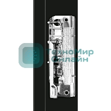 Папка с металлическим зажимом Silwerhof Eco A4, пластик, 0.5мм, черный