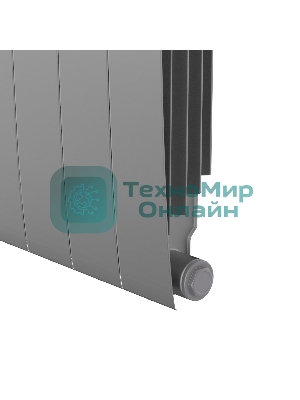 Радиатор Royal Thermo BiLiner 350 Silver Satin VR80 - 6 секц.