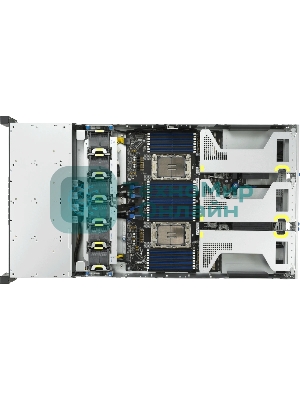 Серверная платформа ASUS RS720-E12-RS8G, 2U, 2x LGA 4710, 32x DDR5 6400, 8 x 2.5