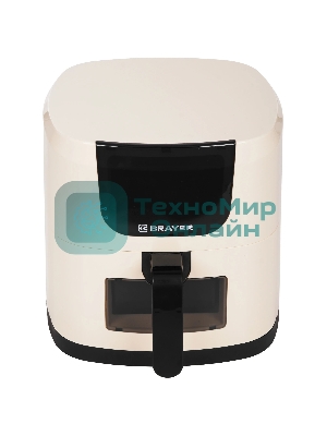 Аэрогриль Brayer 2043BR бежевый, 1500 Вт, 5 л, сенсор, 7 программ