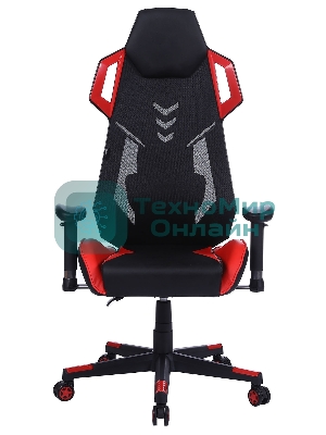 Кресло Cactus CS-CHR-090BLR черный, экокожа