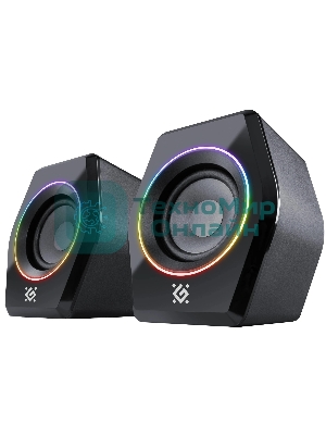 Акустическая 2.0 система Defender Solar 9 10Вт, BT/Light питание от USB