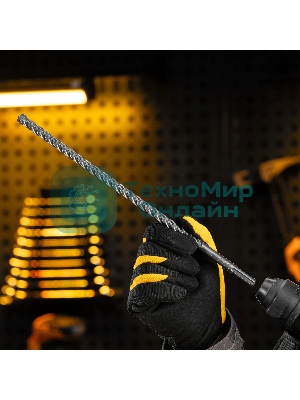 Бур по бетону Denzel цельная крестовая пластина, 10x315 мм, SDS PLUS