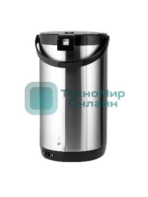 Термопот Centek CT-1084 сталь, 6.0 л, 750 Вт, 2 способа подачи воды, двойная защита от перегрева