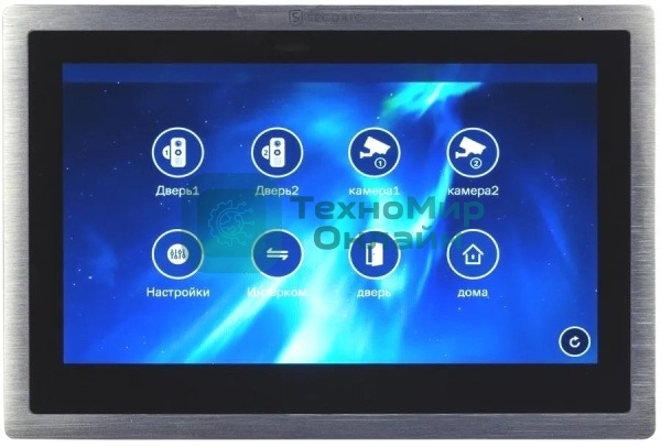 Цветной монитор видеодомофона 10,1