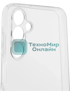 Чехол (клип-кейс) BoraSCO для Samsung Galaxy A15 Silicone Case прозрачный (72885)