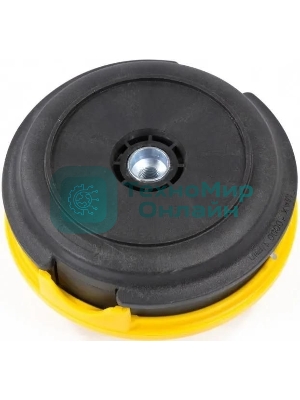 Катушка Denzel тримм. полуавтомат. легкая заправка лески гайка m10x1.25 винт m10-m10 алюм.кн