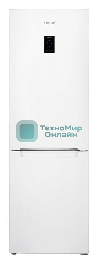 Холодильник Samsung RB33A32N0WW/WT белый двухкамерный 230/98л морозилка снизу, No Frost