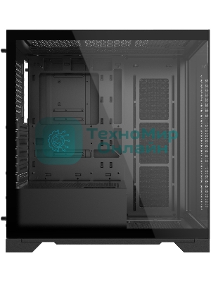 Компьютерный корпус XPG INVADER X черный (INVADERXMTWOF-BKCWW) Mid-Tower, Micro-ATX, Mini-ITX, Standard-ATX, USB 3.2 Gen2 Type-A, USB 3.2 Gen2 Type-C