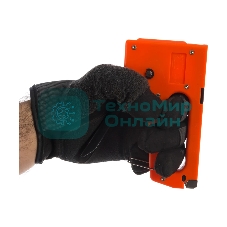 Степлер мебельный Sparta пластиковый, со скобами 100 шт, тип скобы 53, 4-8 мм