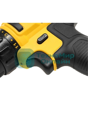 Дрель-шуруповерт DeWalt DCD710D2-QW, 10,8 В, 2 Ач, 24 Нм, щеточный