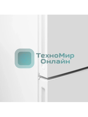 Холодильник Maunfeld MFF200NFWE белый, двухкамерный 271/106л морозилка снизу, No Frost