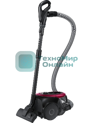 Пылесос Samsung SC18M21C0VR красный, 380/1800 Вт, уборка сухая, пылесборник контейнер 1.5 л