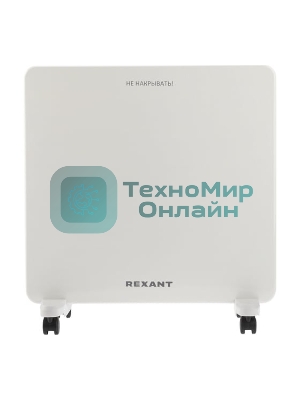 Конвектор электрический Rexant 60-0096, белый, 1000 Вт, 15 м2, механический термостат