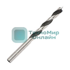 Сверло EDGE by PATRIOT по дереву спиральное 9 мм, W-образная заточка, 1 шт в блистере