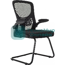 Кресло компьютерное Бюрократ MC-109 черный TW-01 TW-11 сетка/ткань полозья металл черный