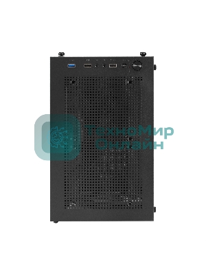 Компьютерный корпус Miditower ExeGate i3 BASE-NPX500 (ATX, БП 500NPX с вент. 12 см, с окном, 1*USB+1*USB 3.0, аудио, 4 вент. 12см с RGb подсветкой)