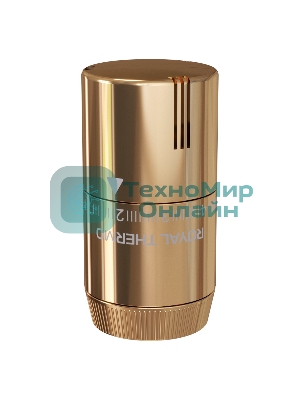 Термоголовка жидкостная Royal Thermo Design М30х1,5 (золото)