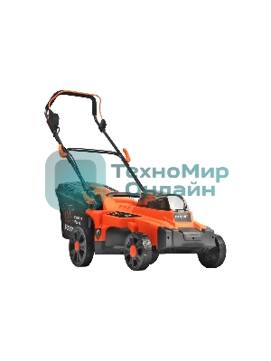 Газонокосилка аккумуляторная PATRIOT CM 440 2*21В UES, без акб и зу, бесщеточ, 37см, трав 35л пласт+мульчирование, центр. подъем 6 уровней (25-75), пласт дека