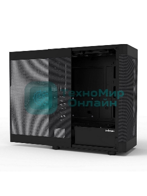 Компьютерный корпус MidiTower Zalman I4 черный (ATX, MESH, 2x3.5
